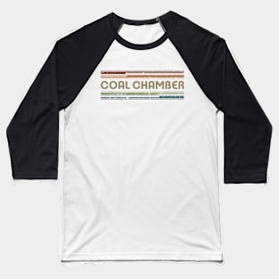 Coal Chamber Retro Lines Baseball T-Shirt